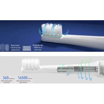  Электрическая зубная щетка Xiaomi Mijia Electric Toothbrush T100 Blue MES603 