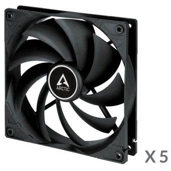  Вентилятор ARCTIC F14 Value Pack (Black) (ACFAN00233A) 