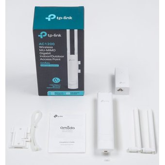  Точка доступа TP-Link EAP225-outdoor AC1200 1000BASE-TX белый 