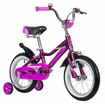  Велосипед NOVATRACK 145ANOVARA.VL22 фиолетовый 153691 