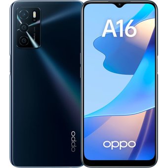  Смартфон OPPO A16 (3+32) CPH2269 (3+32) Black 