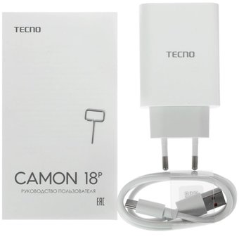  Смартфон TECNO Camon 18P 8/128GB CeramicWhite 