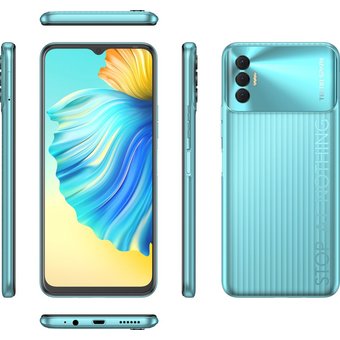  Смартфон TECNO Spark 8P 4/128GB TurquoiseCyan 
