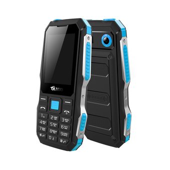  Мобильный телефон OLMIO X04 черный-синий 