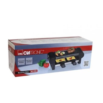  Гриль-раклетница Clatronic RG-3592 schwarz 2 Pfannch 