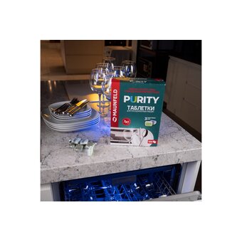  Таблетки для посудомоечных машин MAUNFELD MDT100ST Purity all in 1 (100шт в упаковке) 