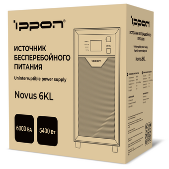  ИБП Ippon Novus 6KL 5400Вт 6000ВА черный 