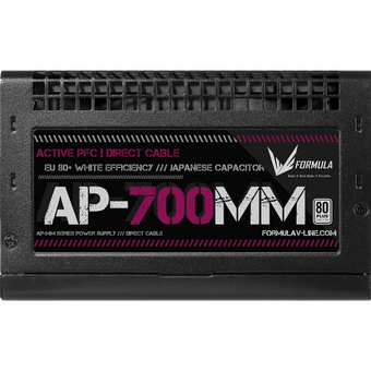  Блок питания Formula AP-700ММ 80 Plus White ATX 700W (20+4pin) APFC 120mm fan 6xSATA RTL 