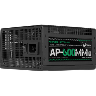  Блок питания Formula AP-600ММ 80 Plus White ATX 600W (20+4pin) APFC 120mm fan 6xSATA RTL 