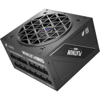  Блок питания 1STPLAYER NGDP Platinum 1000W Black (HA-1000BA3-BK) / ATX3.0, APFC, 80 Plus Platinum, SR + LLC + DC-DC, 120mm fan, full modular 