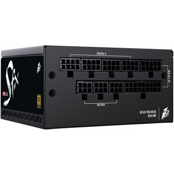  Блок питания 1STPLAYER SFX 850W Gold (PS-850SFX) / SFX, APFC, 80 Plus Gold, SR+LLC+DC-DC, 80mm fan, full modular 