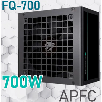  Блок питания PowerCool FQ-700, Black ATX 700W 