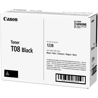  Тонер Canon 3010C006 Toner T08 Black 