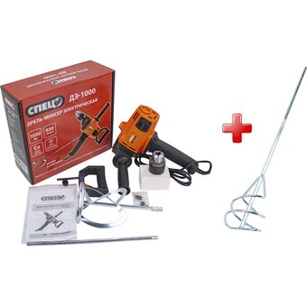  Дрель-миксер Спец ДЭ-1000 (Спец-3449/3852) 1050Вт 