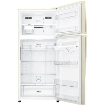  Холодильник LG GR-H802HEHL бежевый 