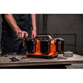  Зарядное устройство AEG BL18C6 (4935480051) 18В 6 портовое 
