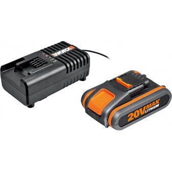  Аккумулятор + зарядное устройство WORX WA3601 2 Ач+2А 