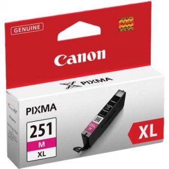  Картридж CANON CLI-451M 6525B001 пурпурный для Canon Pixma iP7240/MG6340/MG5440 