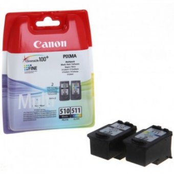  Набор картриджей Canon PG-510 and CL-511 для MP230/280/480/490/492 MX320/420 Pixma iP2700 (2970B010) 