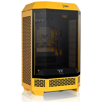  Корпус Thermaltake The Tower 300 Bumblebee (CA-1Y4-00S4WN-00) желтый без БП miniITX 7x120mm 5x140mm 2xUSB3.0 audio bott PSU 