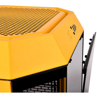  Корпус Thermaltake The Tower 300 Bumblebee (CA-1Y4-00S4WN-00) желтый без БП miniITX 7x120mm 5x140mm 2xUSB3.0 audio bott PSU 