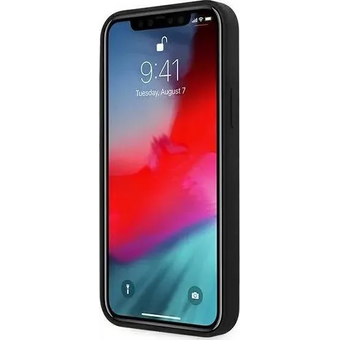  Чехол BMW для iPhone 12 mini (5.4) M-Collection Liquid silicone HardBlack BMHCP12SMSILBK 