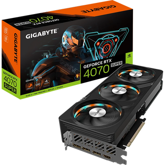  Видеокарта Gigabyte Nvidia GeForce RTX 4070 Super (GV-N407SGAMING OC-12GD) PCI-E 4.0 12Gb 192bit GDDR6X 2475/21000 HDMIx1 DPx3 HDCP Ret 