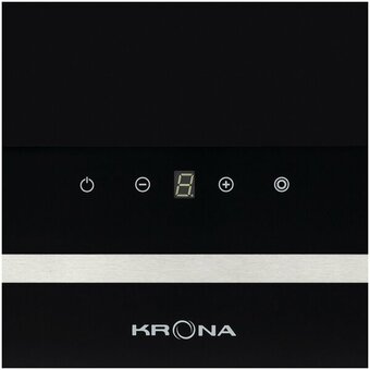  Вытяжка KRONA Domenika 600 Black/Inox S 