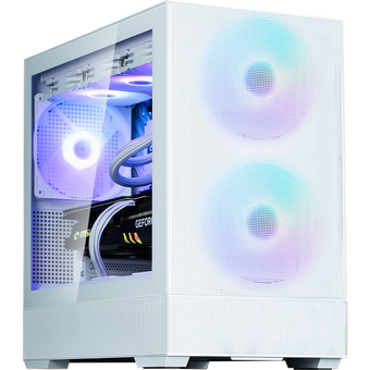  Корпус ZALMAN P30 Air, mATX, White, Window, 2xCombo (3.5'' or 2.5''), 3x2.5", 1xUSB Type-C, 1xUSB3.0, Front 2x140mm ARGB, Rear 1x140mm ARGB 