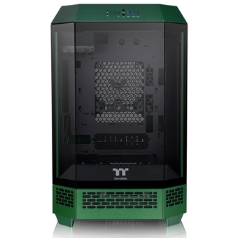  Корпус Thermaltake The Tower 300 Racing Green (CA-1Y4-00SCWN-00) зеленый без БП miniITX 7x120mm 5x140mm 2xUSB3.0 audio bott PSU 