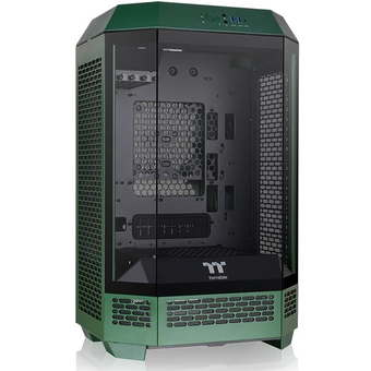  Корпус Thermaltake The Tower 300 Racing Green (CA-1Y4-00SCWN-00) зеленый без БП miniITX 7x120mm 5x140mm 2xUSB3.0 audio bott PSU 