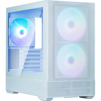 Корпус ZALMAN P30 Air, mATX, White, Window, 2xCombo (3.5'' or 2.5''), 3x2.5", 1xUSB Type-C, 1xUSB3.0, Front 2x140mm ARGB, Rear 1x140mm ARGB 