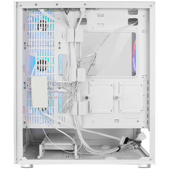  Корпус Ginzzu GL770 Fan 12MW6 RGB*4 USB3.0 CRC10 Белый 