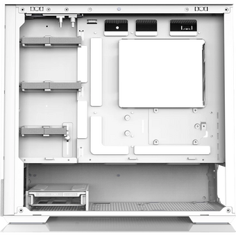  Корпус ZALMAN P30 Air, mATX, White, Window, 2xCombo (3.5'' or 2.5''), 3x2.5", 1xUSB Type-C, 1xUSB3.0, Front 2x140mm ARGB, Rear 1x140mm ARGB 