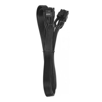  Кабель питания Deepcool 12VHPWR cable (12VHPWR cable) для GPU 40-й серии (PCI-Ex2 to 12VHPWR x1, 650mm) RET 