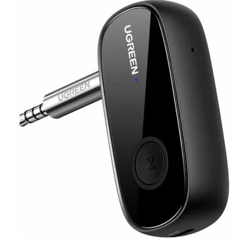  Адаптер UGREEN CM279 70304 Bluetooth 5.0 Receiver Audio Adapter APTX with Mic Black 