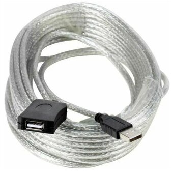  Кабель удлинитель активный Aopen ACU823-15M USB2.0-repeater AM/AF 15м 