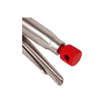  Зажим закругленный Wiederkraft WDK-65141 с фиксатором 