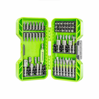  Набор бит GREENWORKS 2944407 в кейсе 