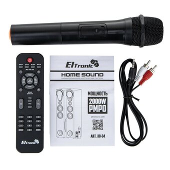  Портативная акустика ELTRONIC 30-34 Home Sound красный 
