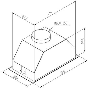  Вытяжка ZUGEL ZHI522W белая 