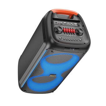  Портативная колонка HOCO HA7 Leader wireless BT speaker (черный) 