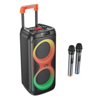  Портативная колонка HOCO HA7 Leader wireless BT speaker (черный) 