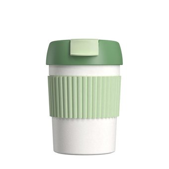  Стакан-непроливайка KissKissFish Rainbow Vacuum Coffee Tumbler Mini (зеленый) 