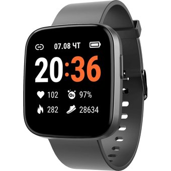  Умные часы GEOZON Marathon G-SM19BLK Black 