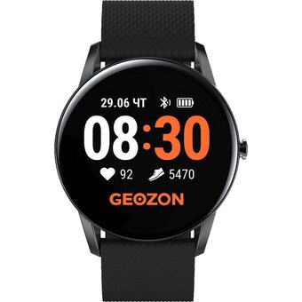  Умные часы GEOZON FLY G-SM16BLK Black 