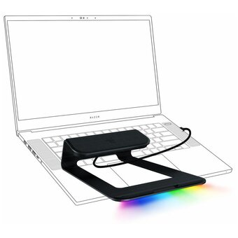  Подставка для ноутбука Razer Laptop Stand Chroma V2 RC21-01680100-R3M1 