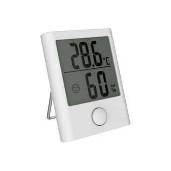  Термогигрометр BALDR B0134TH-White 