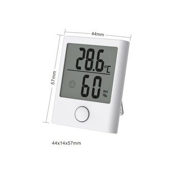  Термогигрометр BALDR B0134TH-White 