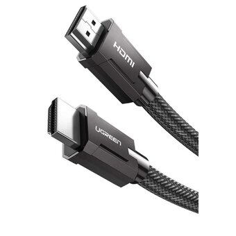  Кабель UGREEN HD135 80602 8K HDMI 2.1 Male To Male Cable 3m Gray 
